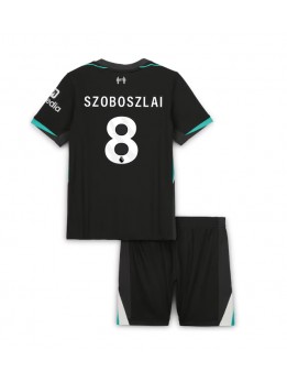 Billige Liverpool Dominik Szoboszlai #8 Bortedraktsett Barn 2024-25 Kortermet (+ Korte bukser)